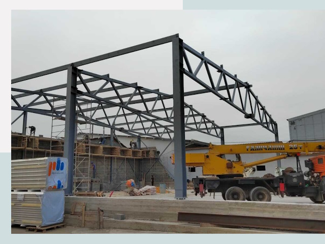 Строительство цехов в Перми