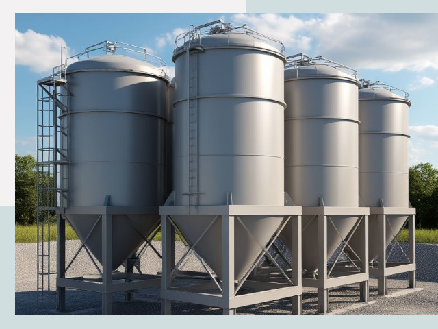 Металлические силосы от СтальСтрой-Прм по цене 643 руб.