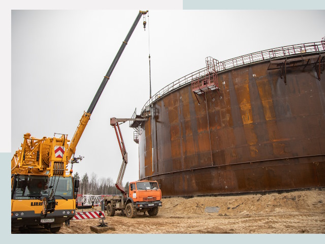 Монтаж резервуаров в Перми от 643 руб. за м³