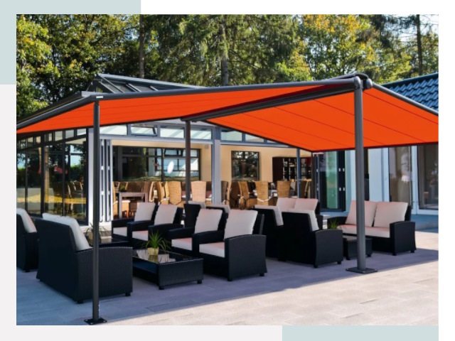 Навесы для кафе и ресторанов в Перми