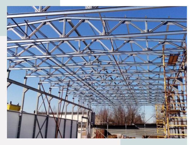 Металлокаркасы для складов в Перми