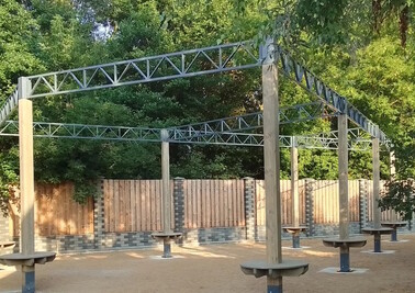 Терраса из металлоконструкций под ключ, проектирование, изготовление и монтаж от СтальСтрой-Прм